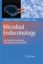Book cover of Microbial Endocrinology by Mark Lyte