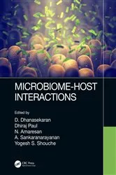 Book cover of Microbiome-Host Interactions by D. Dhanasekaran