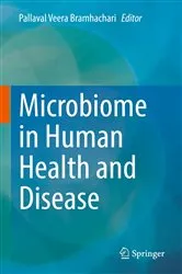 Book cover of Microbiome in Human Health and Disease by Pallaval Veera Bramhachari