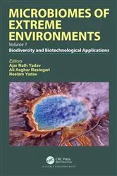 Book cover of Microbiomes of Extreme Environments by Ajar Nath Yadav