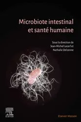 Book cover of Microbiote intestinal et santé humaine by Jean-Michel Lecerf