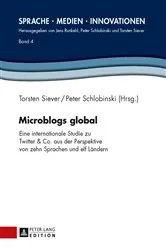 Book cover of Microblogs global by Torsten Siever