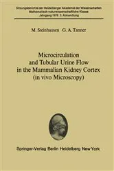 Book cover of Microcirculation and Tubular Urine Flow in the Mammalian Kidney Cortex (in vivo Microscopy) by M. Steinhausen