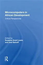 Book cover of Microcomputers In African Development by Suzanne Grant Lewis