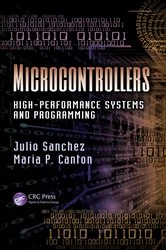 Book cover of Microcontrollers by Julio Sanchez