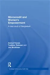 Book cover of Microcredit and Women's Empowerment by Aminul Faraizi