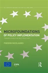 Book cover of Microfoundations of Policy Implementation by Phedon Nicolaides