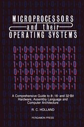 Book cover of Microprocessors & their Operating Systems by R. C. Holland