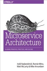 Book cover of Microservice Architecture by Irakli Nadareishvili