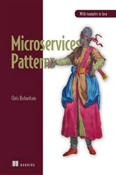 Book cover of Microservices Patterns by Chris Richardson