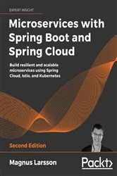 Book cover of Microservices with Spring Boot and Spring Cloud (2nd ed.) by Magnus Larsson