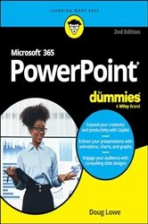 Book cover of Microsoft 365 PowerPoint For Dummies (2nd ed.) by Doug Lowe
