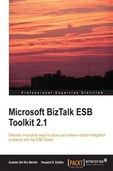 Book cover of Microsoft BizTalk ESB Toolkit 2.1 by Andres Del RioBenito
