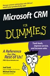Book cover of Microsoft CRM For Dummies by Joel Scott