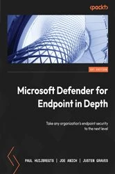 Book cover of Microsoft Defender for Endpoint in Depth by Paul Huijbregts