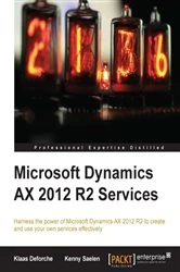 Book cover of Microsoft Dynamics AX 2012 R2 Services by Klaas Deforche