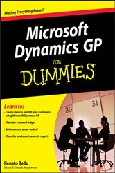 Book cover of Microsoft Dynamics GP For Dummies by Renato Bellu