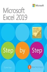 Book cover of Microsoft Excel 2019 Step by Step by Curtis Frye