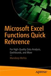 Book cover of Microsoft Excel Functions Quick Reference by Mandeep Mehta