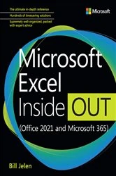 Book cover of Microsoft Excel Inside Out (Office 2021 and Microsoft 365) by Bill Jelen