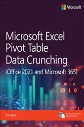 Book cover of Microsoft Excel Pivot Table Data Crunching (Office 2021 and Microsoft 365) by Bill Jelen