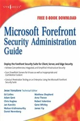 Book cover of Microsoft Forefront Security Administration Guide by Jesse Varsalone