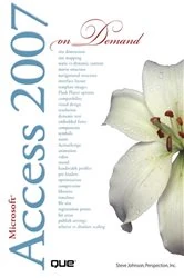 Book cover of Microsoft Office Access 2007 On Demand by Perspection Inc.