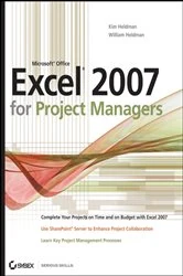 Book cover of Microsoft Office Excel 2007 for Project Managers by Kim Heldman