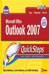Book cover of Microsoft Office Outlook 2007 QuickSteps by Marty Matthews