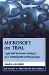 Book cover of Microsoft on Trial by Unknown