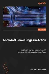 Book cover of Microsoft Power Pages in Action by Faisal Hussona