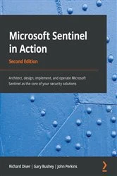 Book cover of Microsoft Sentinel in Action (2nd ed.) by Richard Diver