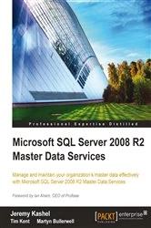 Book cover of Microsoft SQL Server 2008 R2 Master Data Services by Jeremy Kashel