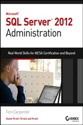 Book cover of Microsoft SQL Server 2012 Administration by Tom Carpenter