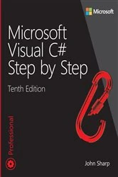 Book cover of Microsoft Visual C# Step by Step (10th ed.) by John Sharp