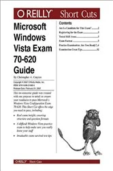 Book cover of Microsoft Windows Vista Exam 70-620 Guide by Christopher A. Crayton