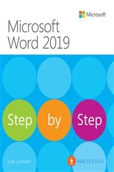 Book cover of Microsoft Word 2019 Step by Step by Joan Lambert