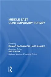 Book cover of Middle East Contemporary Survey, Volume Xi, 1987 by Itamar Rabinovich