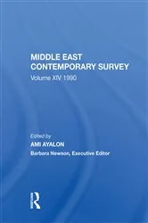 Book cover of Middle East Contemporary Survey, Volume Xiv: 1990 by Ami Ayalon