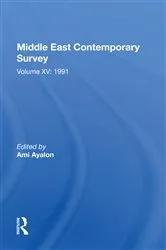 Book cover of Middle East Contemporary Survey, Volume Xv: 1991 by Ami Ayalon