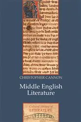 Book cover of Middle English Literature by Christopher Cannon