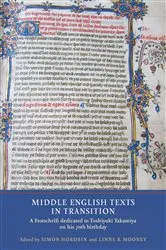 Book cover of Middle English Texts in Transition by Simon Horobin