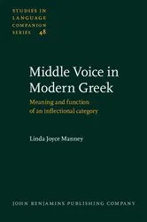 Book cover of Middle Voice in Modern Greek by Unknown