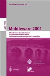 Book cover of Middleware 2001 by Rachid Guerraoui