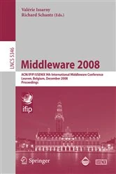 Book cover of Middleware 2008 by Valérie Issarny