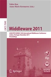 Book cover of Middleware 2011 by Fabio Kon