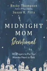 Book cover of Midnight Mom Devotional by Becky Thompson