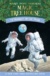 Book cover of Midnight on the Moon by Mary Pope Osborne