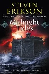 Book cover of Midnight Tides by Steven Erikson