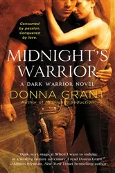 Book cover of Midnight's Warrior by Donna Grant